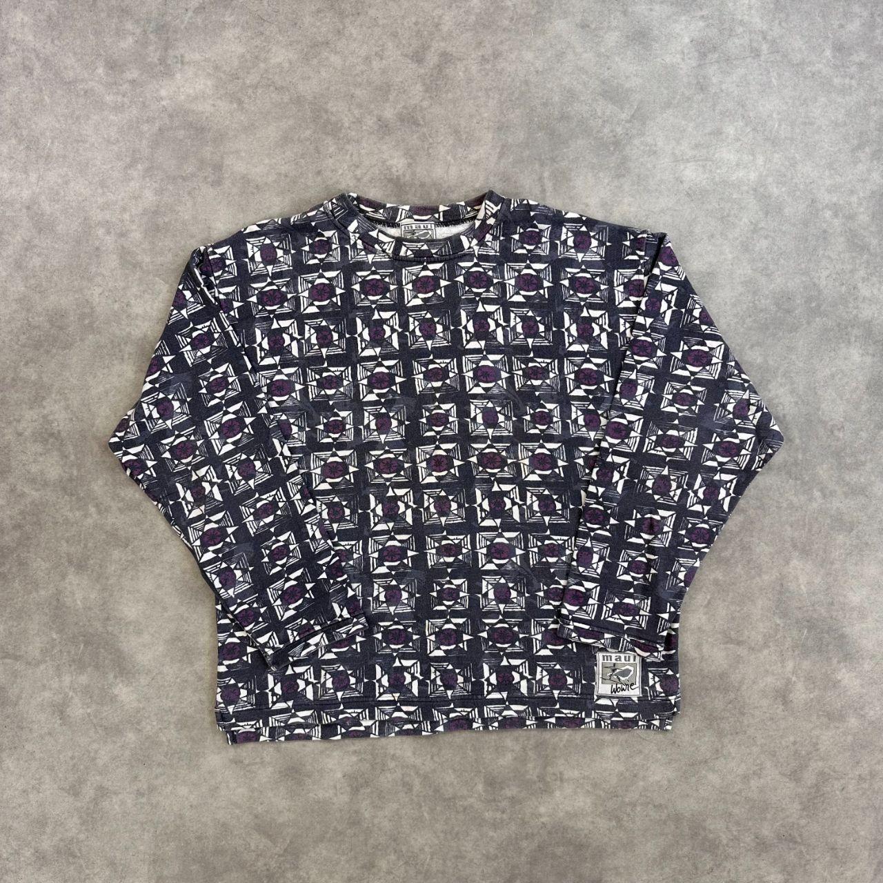 Maui print jumper