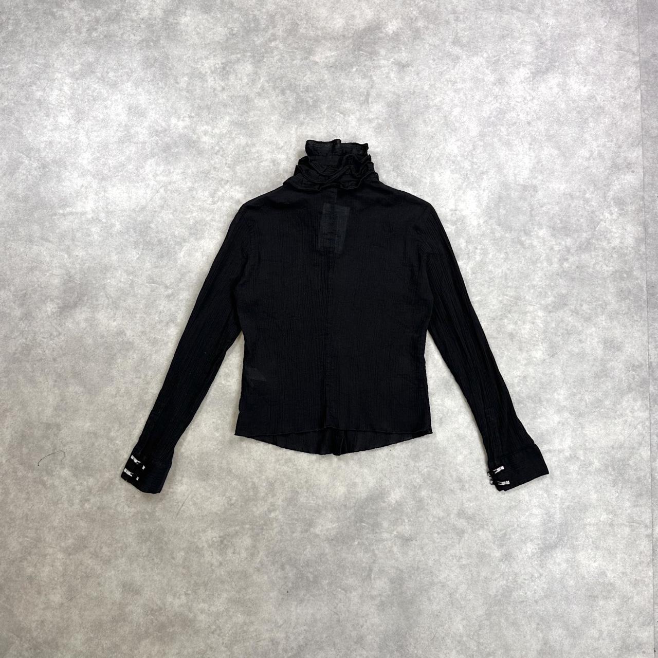 Armani ruffle women’s button up