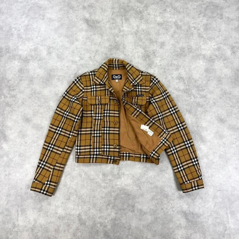 Vintage Dolce & Gabbana check jacket