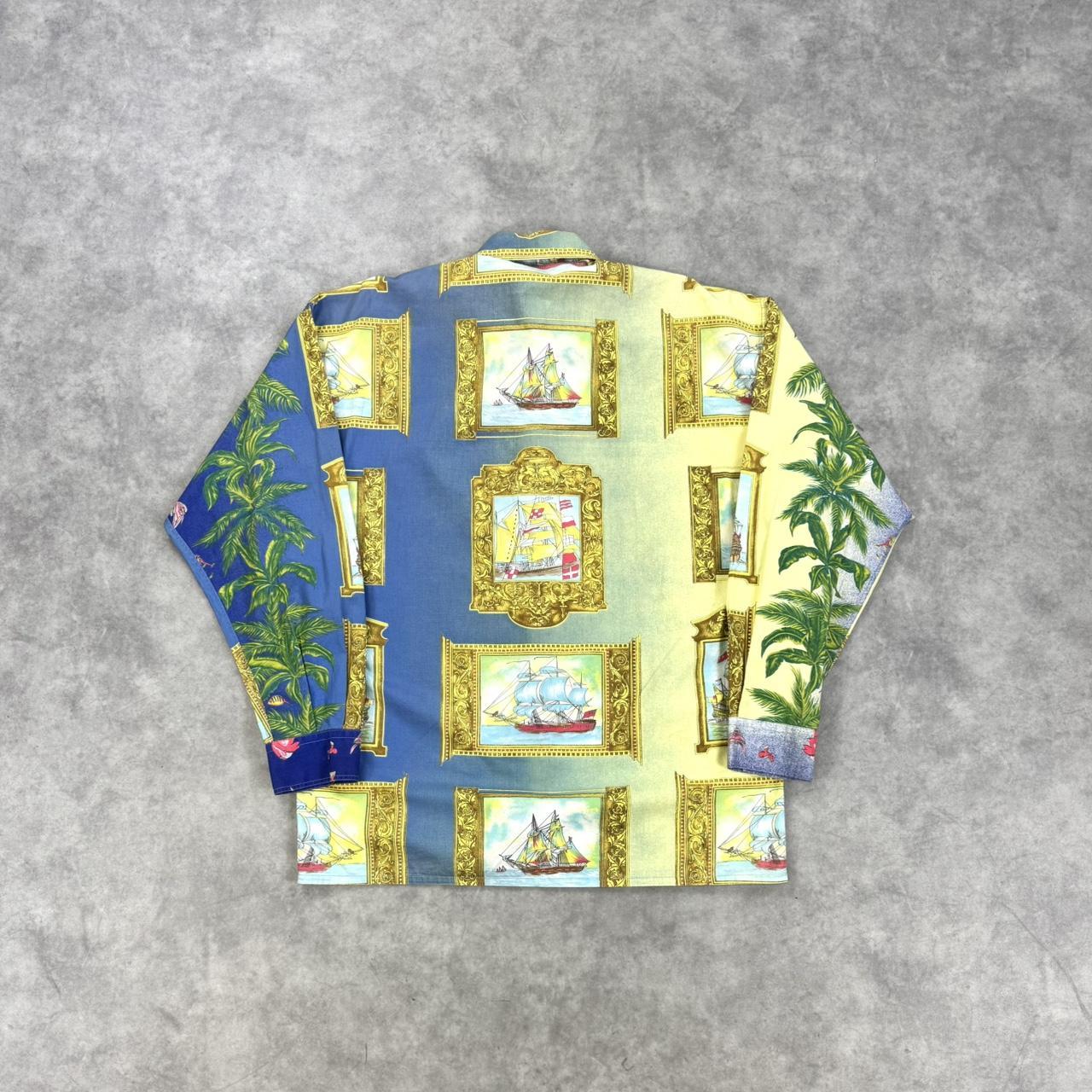 Vintage Versace print shirt