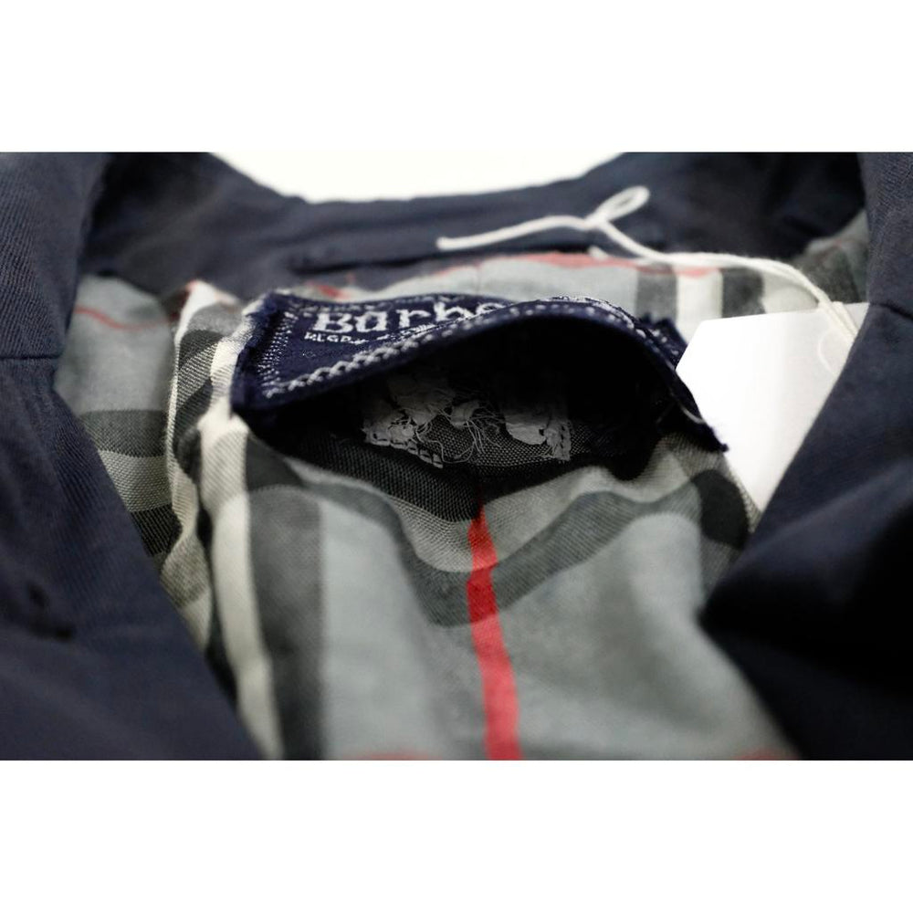 Burberry 90s Navy Trenchcoat