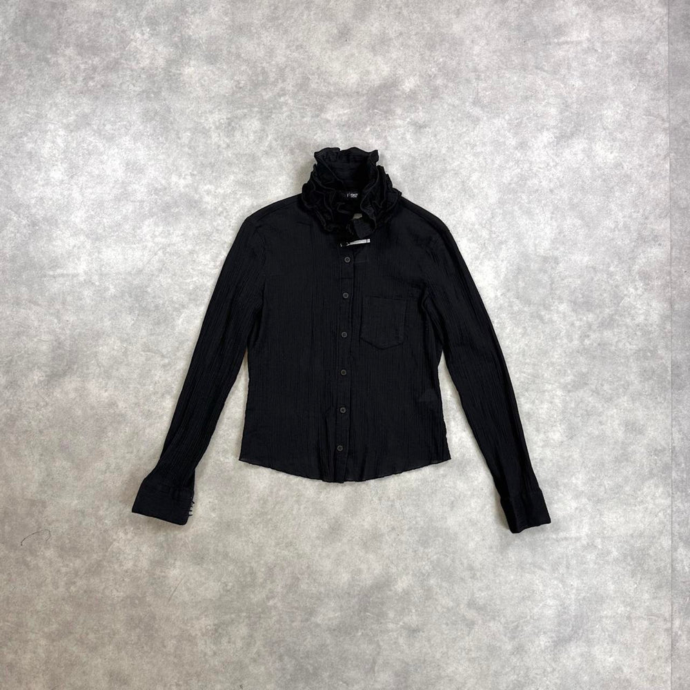 Armani ruffle women’s button up