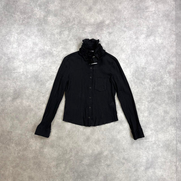Armani ruffle women’s button up