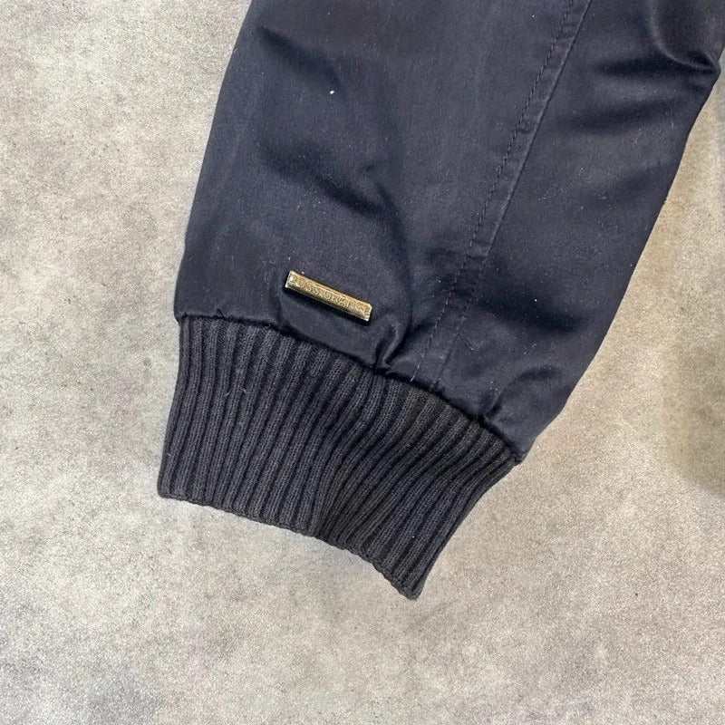Hugo Boss embroidered bomber jacket