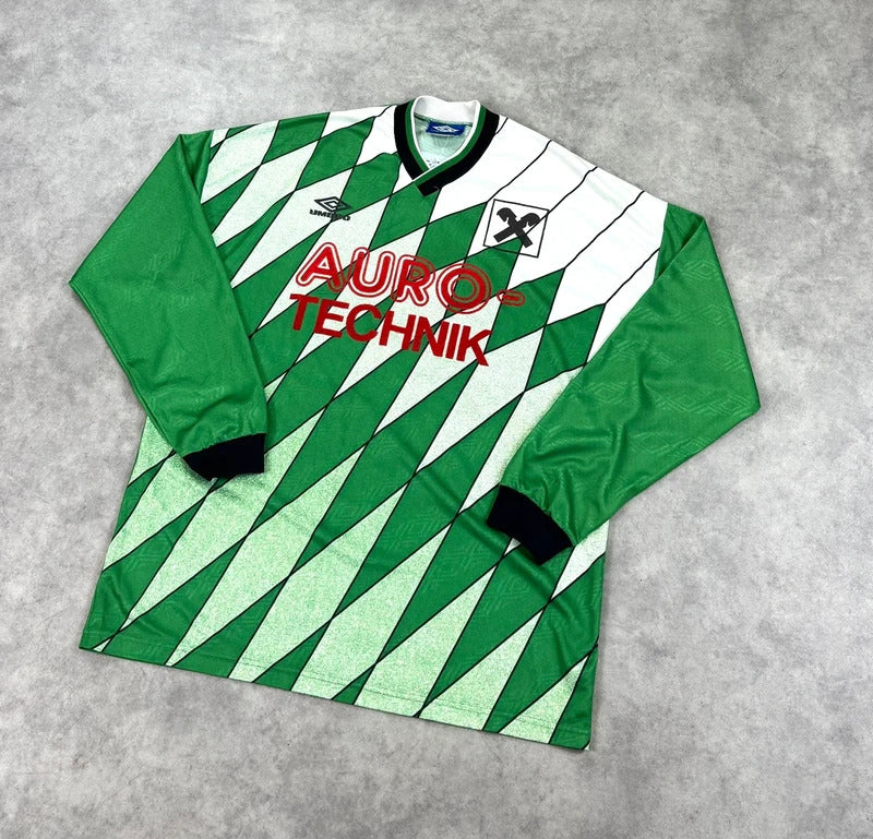 Vintage Umbro print football shirt