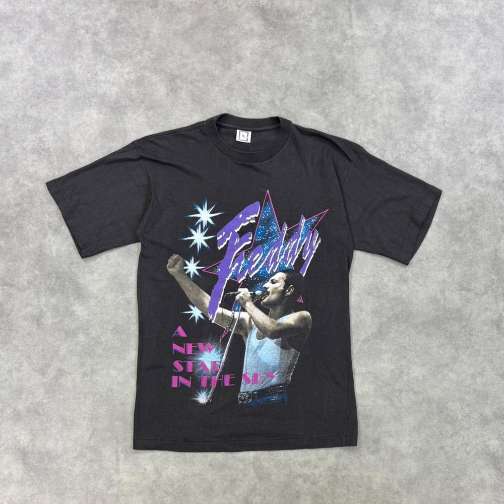 Freddie Mercury Print T-shirt