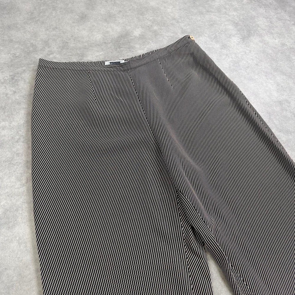 GVB striped grey trousers