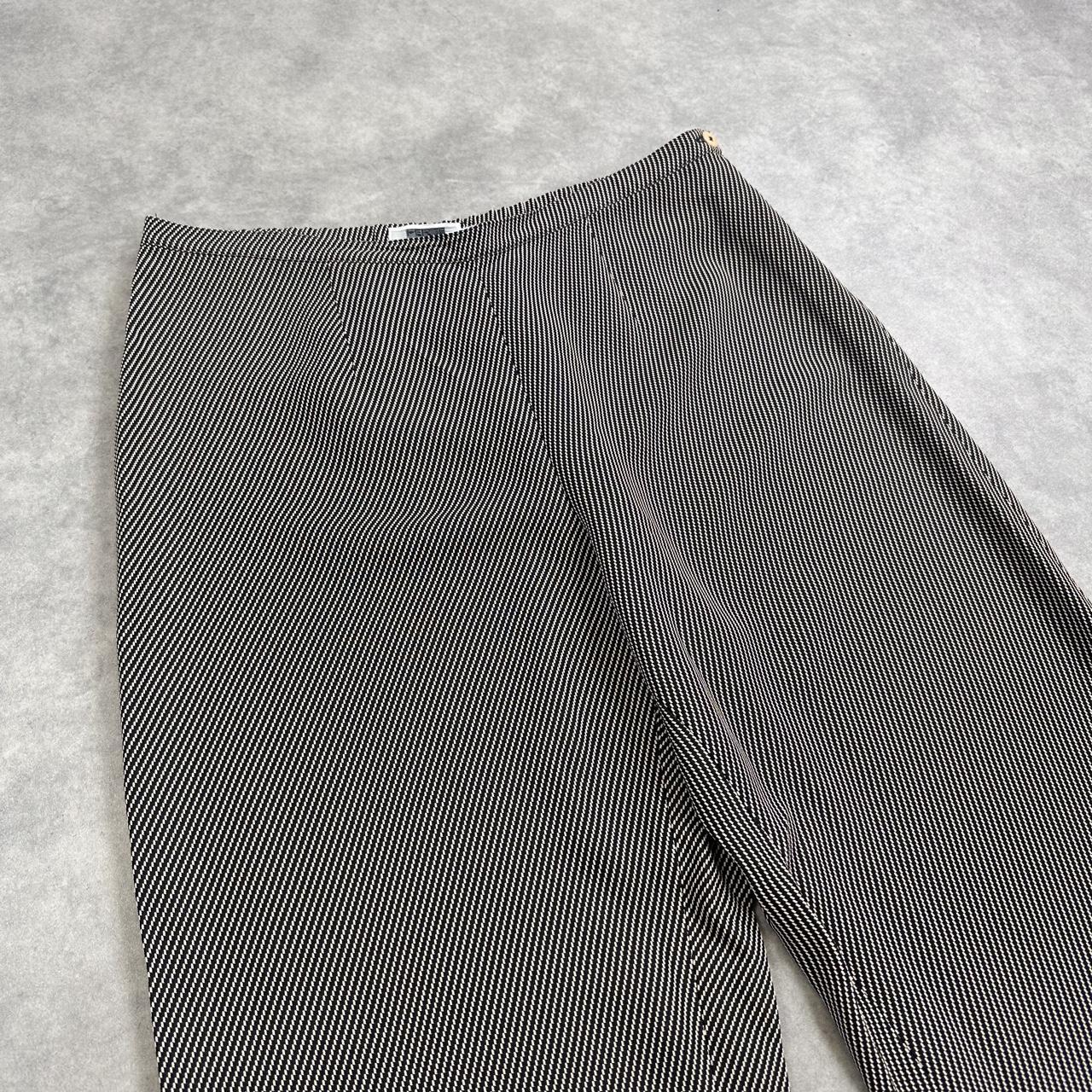 GVB striped grey trousers
