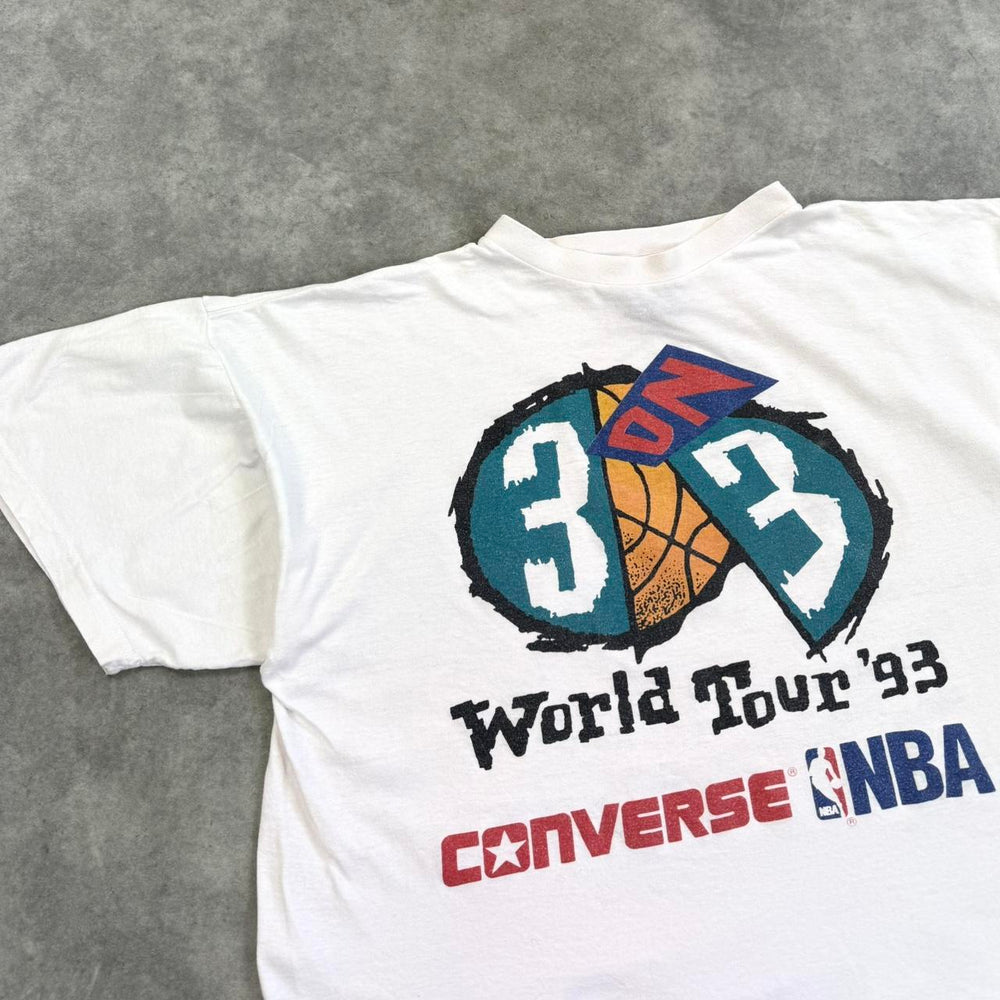 Vintage Converse NFL world tour t-shirt