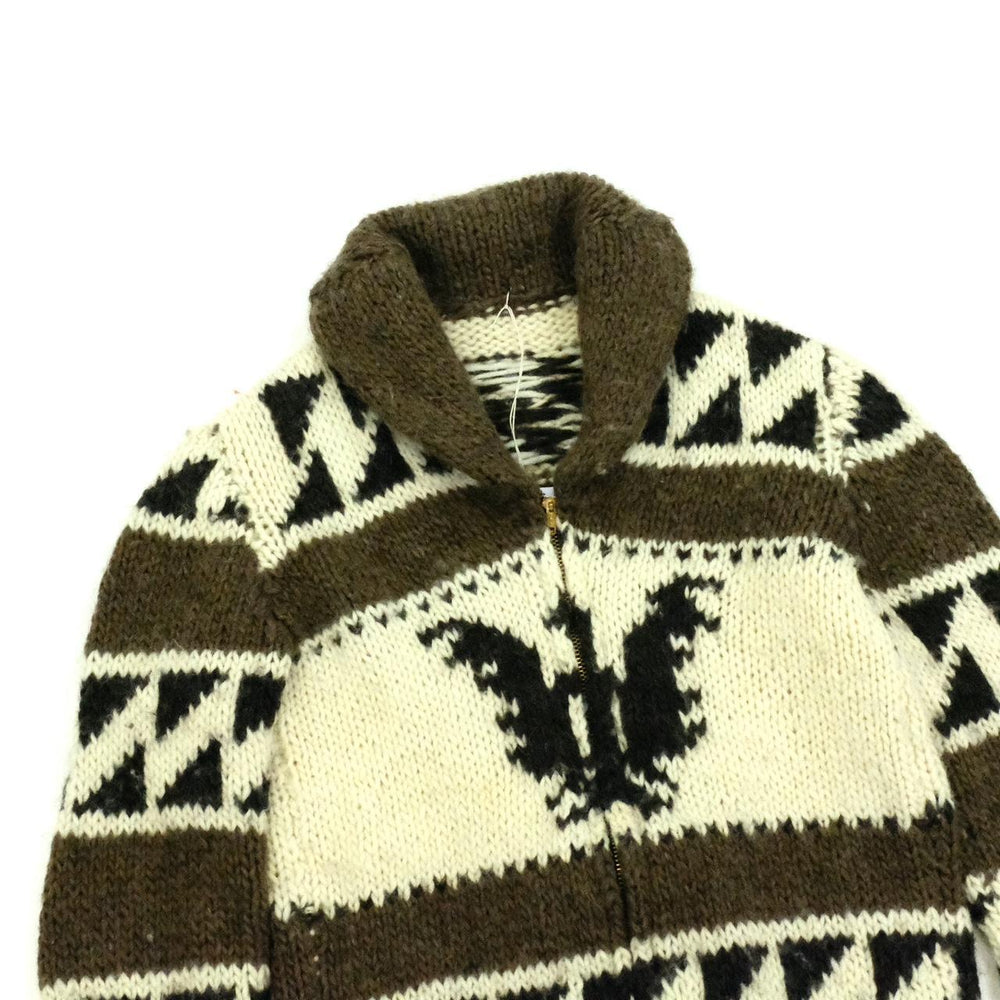 Vintage Cowichan knit jacket