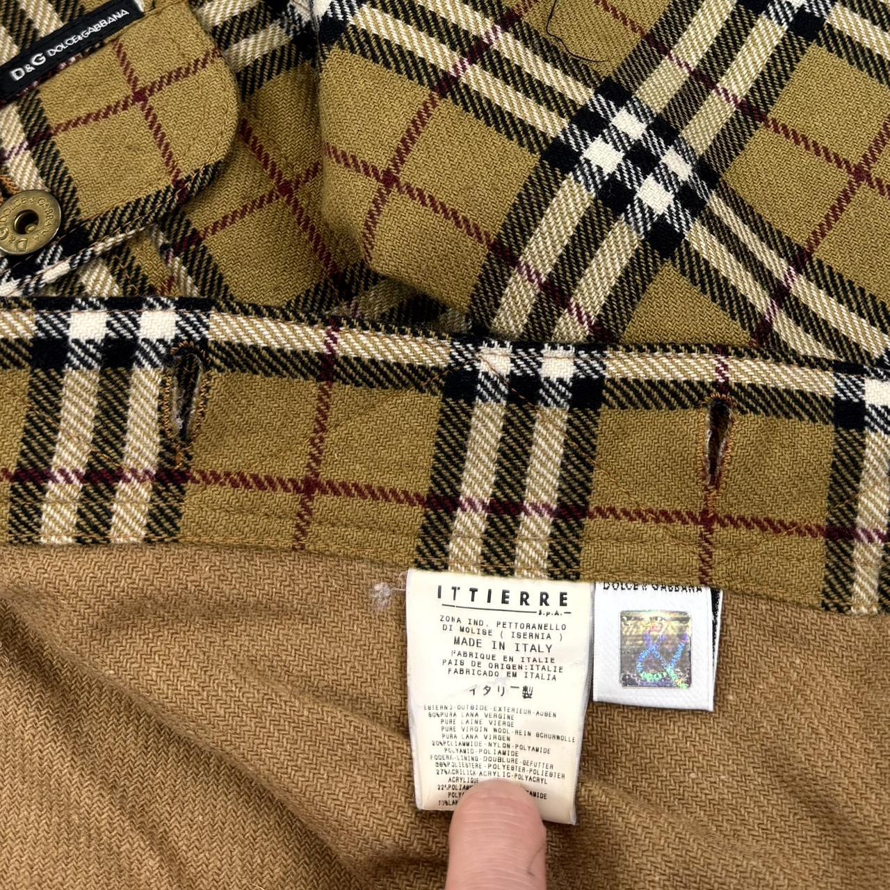Vintage Dolce & Gabbana check jacket
