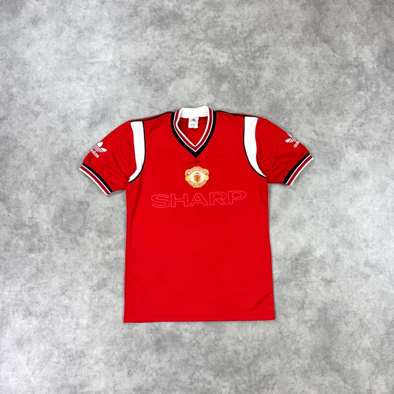 1984-86 Adidas Manchester United FC home shirt