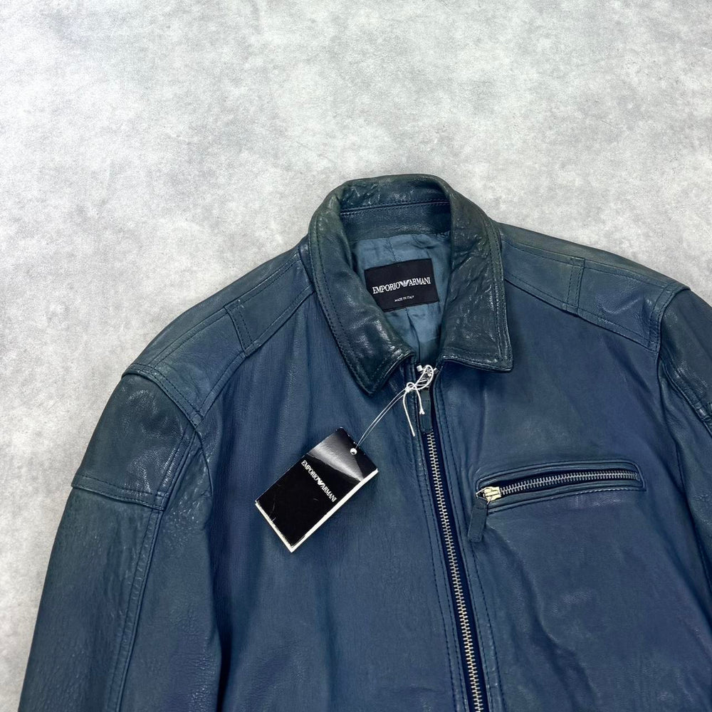 Emporio Armani leather jacket