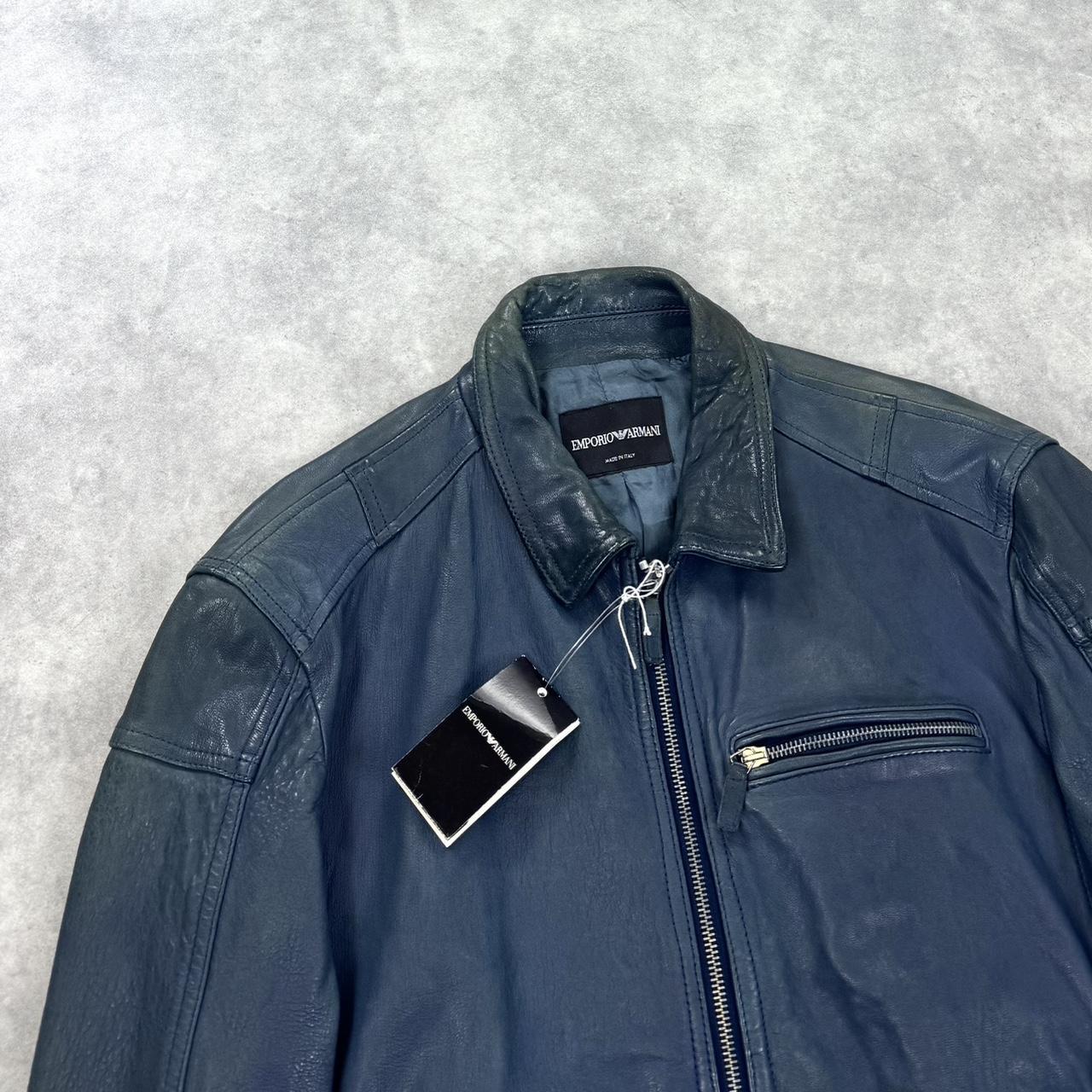 Emporio Armani leather jacket