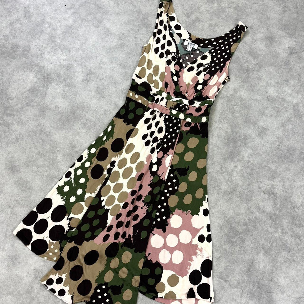 Vintage Moschino print dress