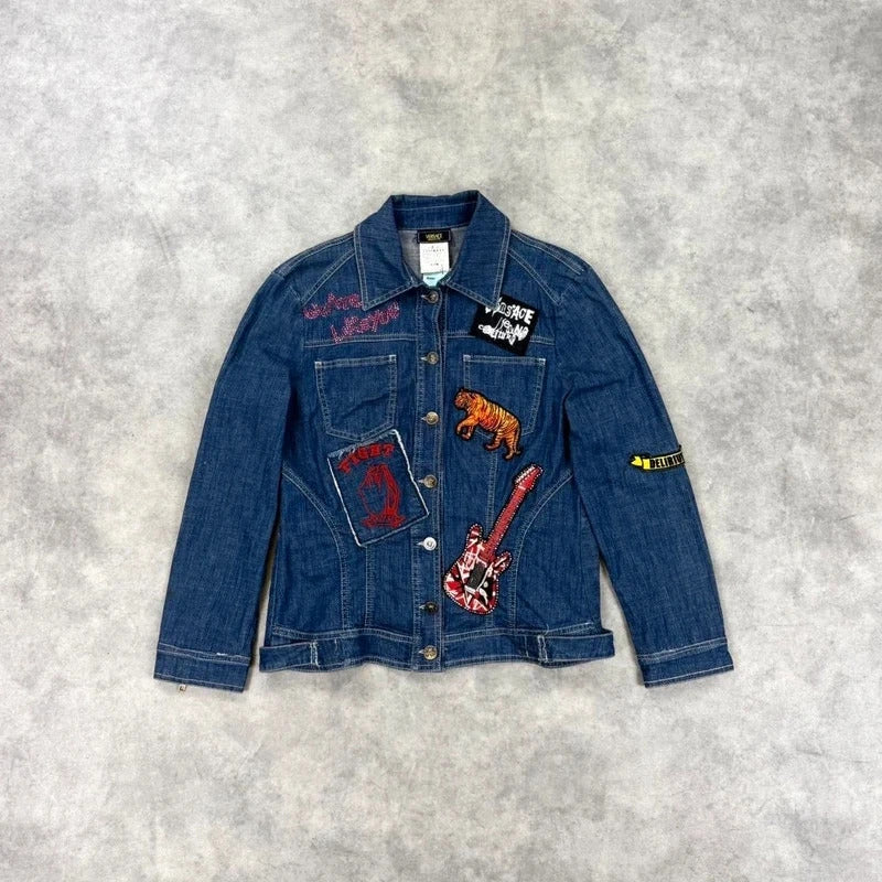 Vintage Versace denim jacket