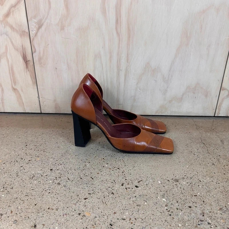 Giancarlo Paoli leather heels