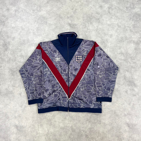 Vintage Umbro England training jacket