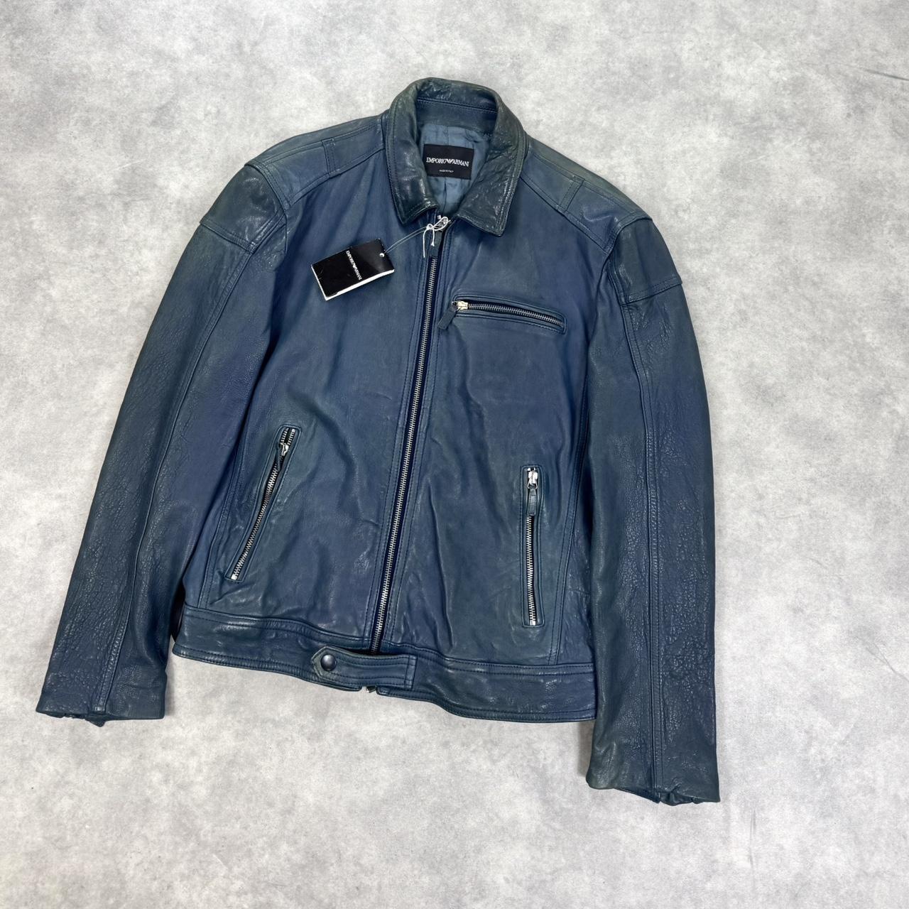Emporio Armani leather jacket