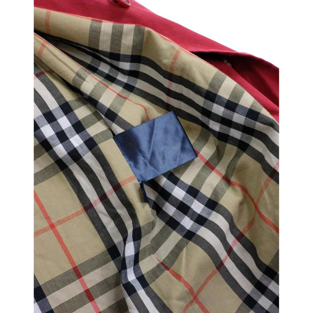 Vintage Red Burberry Mac