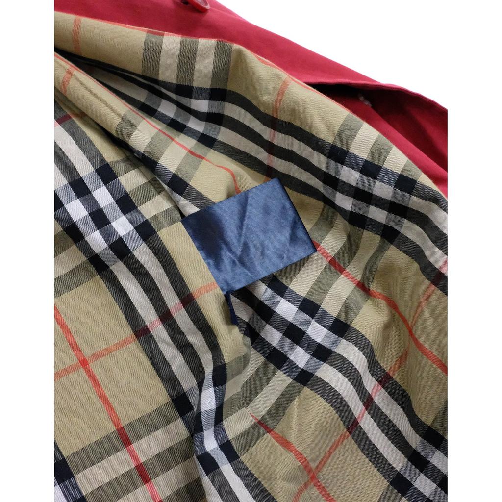 Vintage Red Burberry Mac