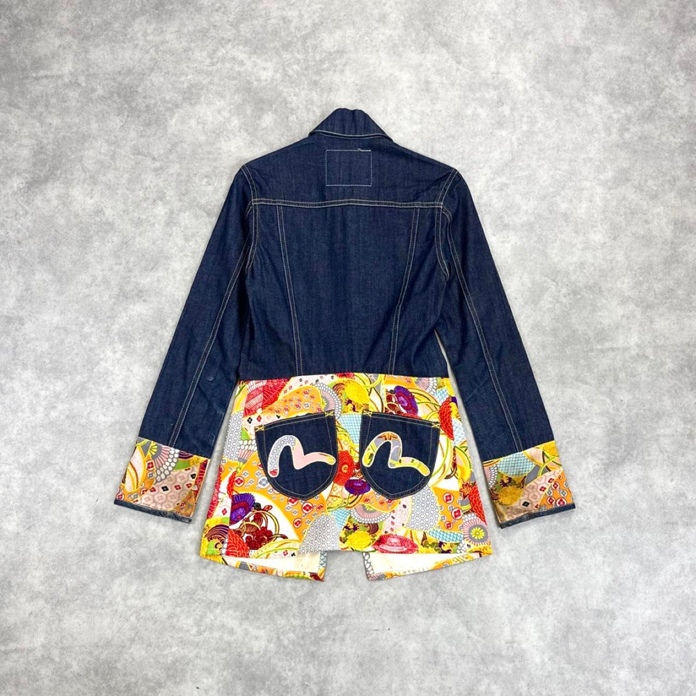 Evisu denim coat