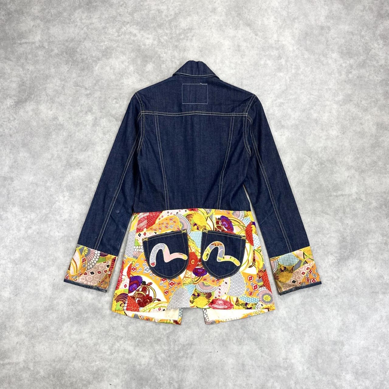 Evisu denim coat