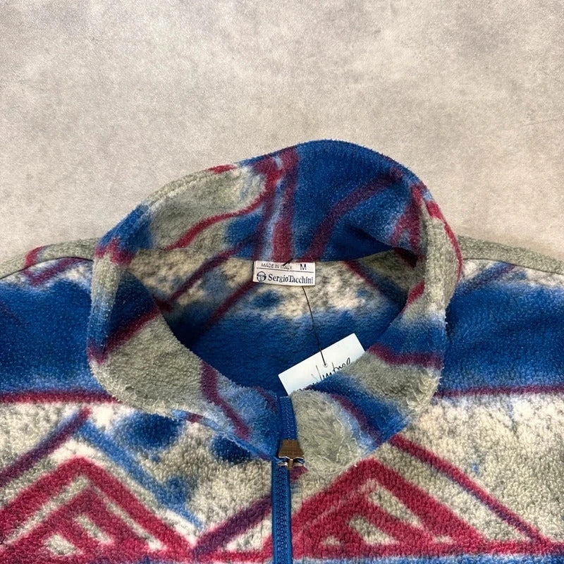 Sergio Tacchini print fleece