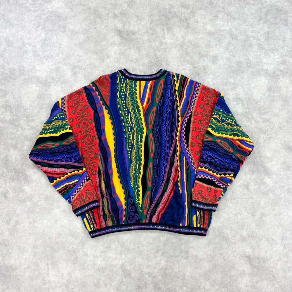 Vintage Tundra 3D knit jumper