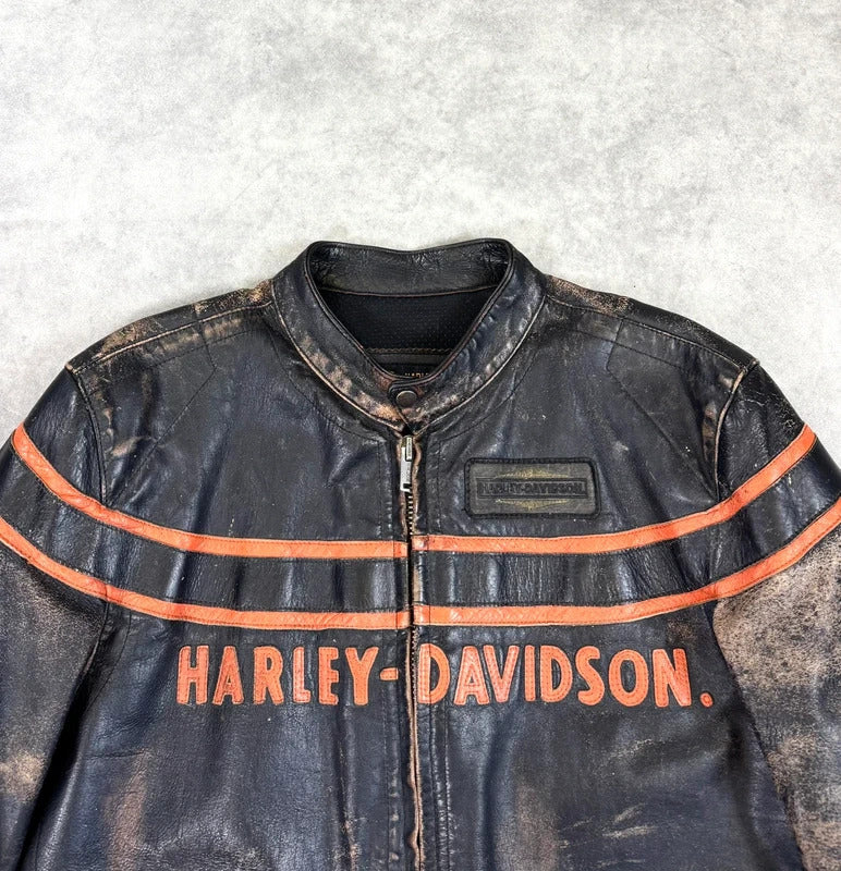 Vintage Harley Davison leather jacket