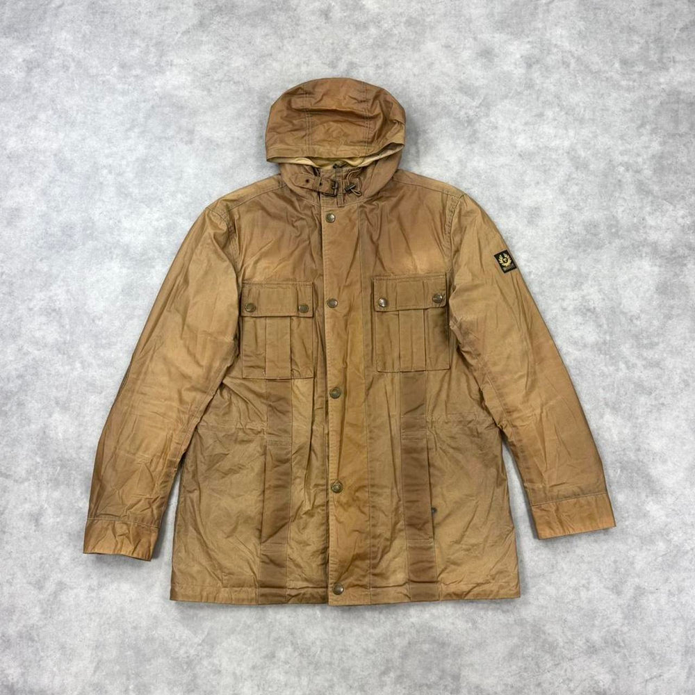 Vintage Belstaff wax parka coat