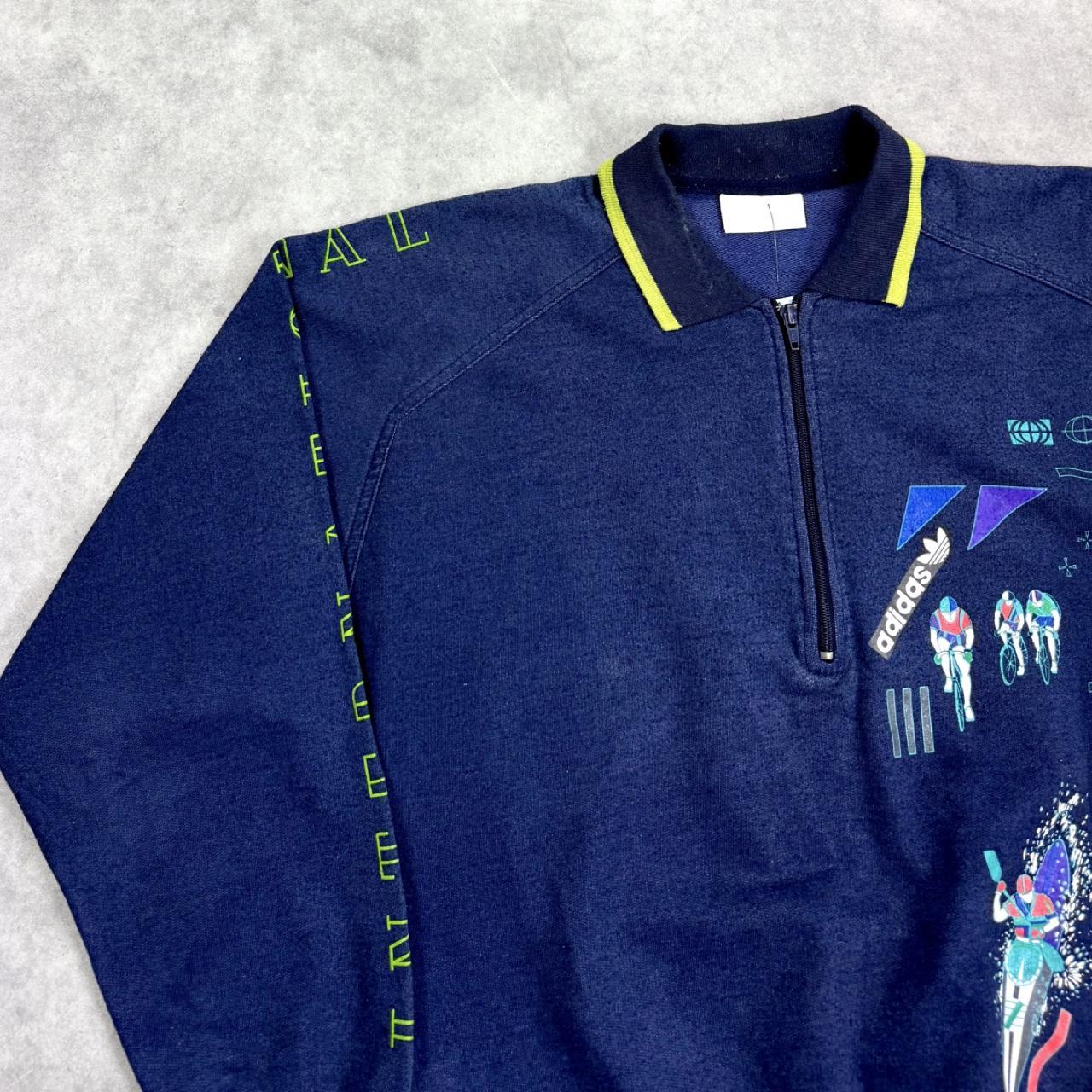 Adidas print jumper