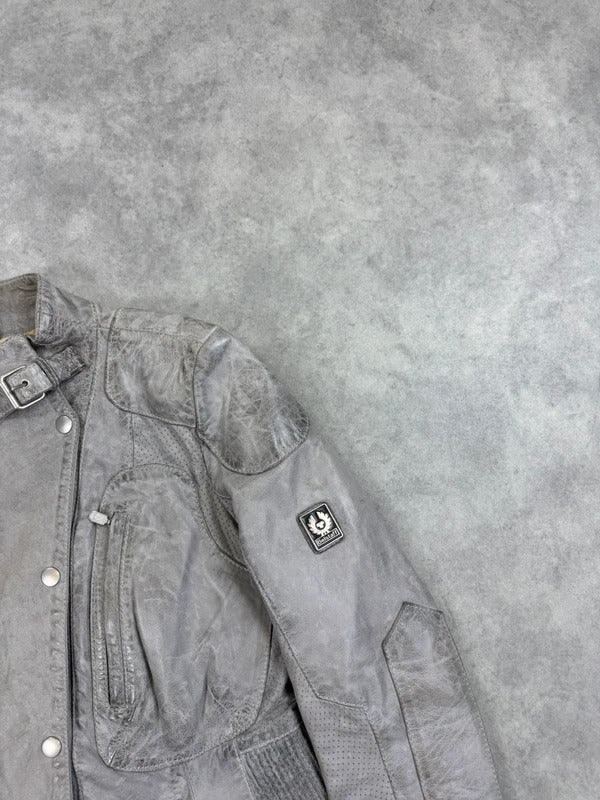 Belstaff leather biker jacket