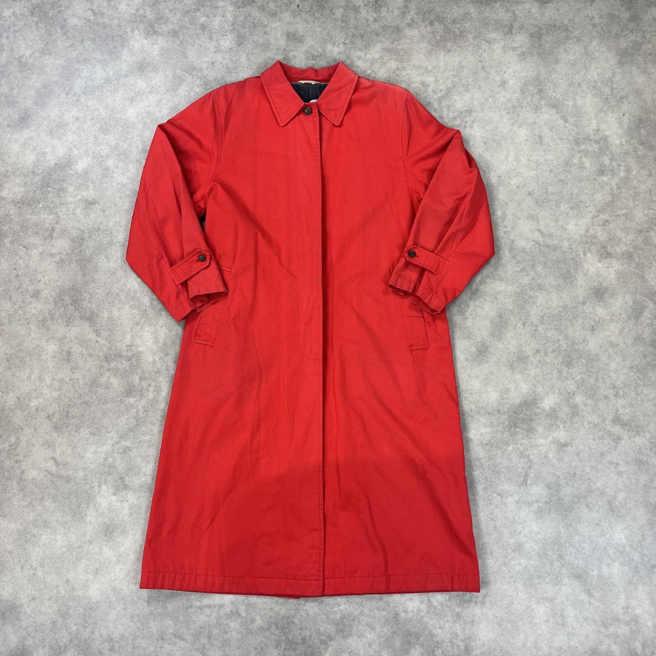 Red Mac Coat