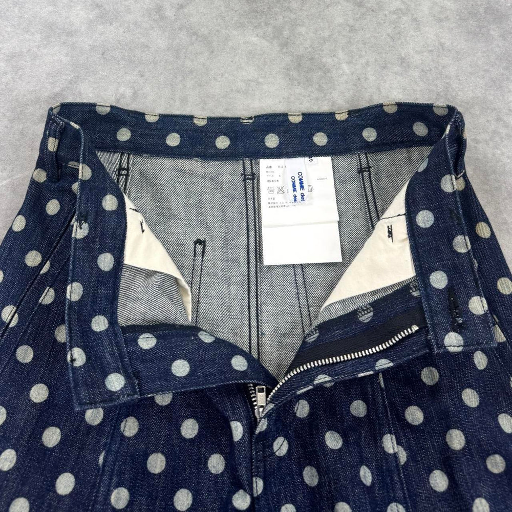 Vintage Comme Des Garçons polka dot trousers