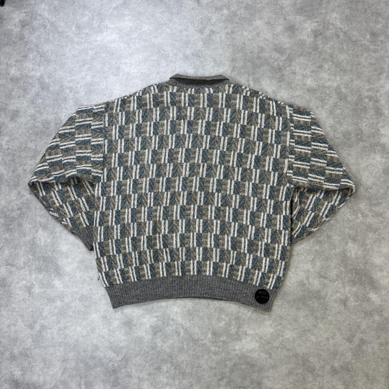 Vintage Abstract Knit Jumper