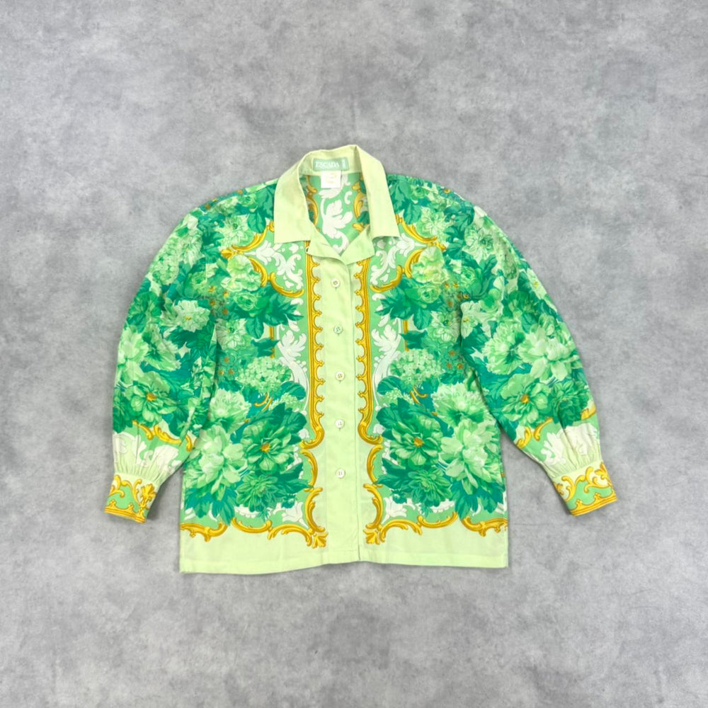 Vintage Escada print shirt