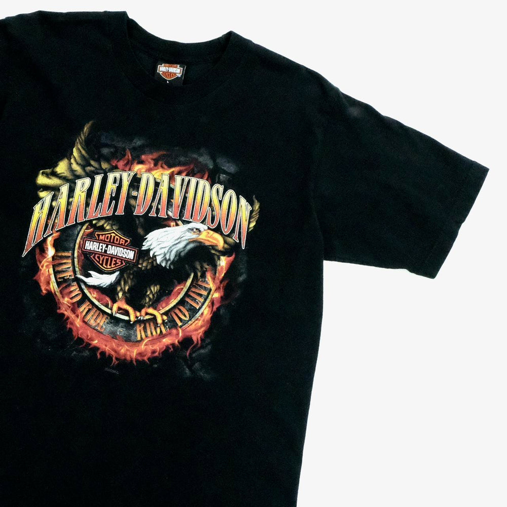 2000s Harley Davidson print t-shirt