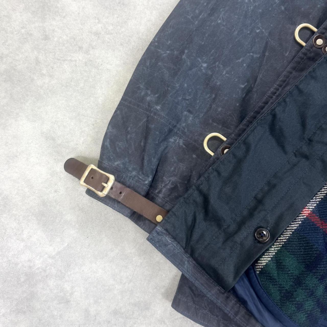 Polo Ralph Lauren wax cotton fireman’s clip jacket