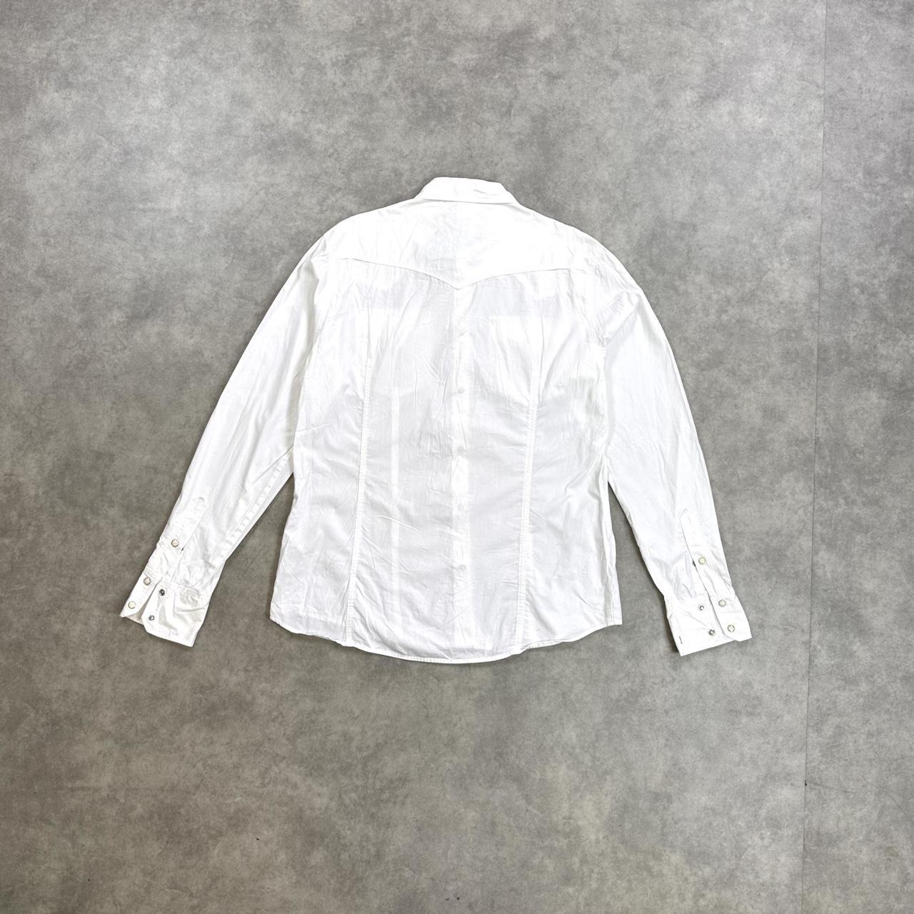True Religion White Button Up Shirt