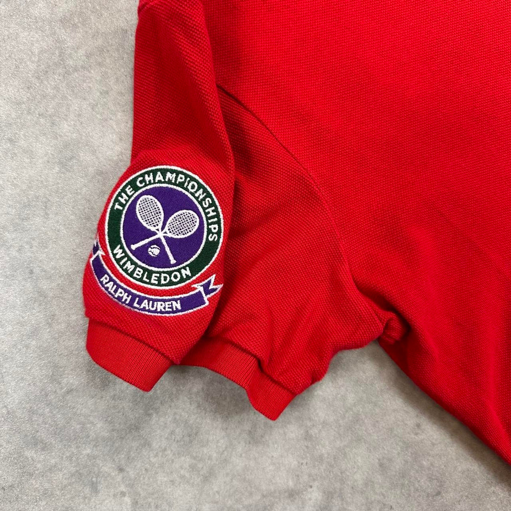 Ralph Lauren red polo shirt