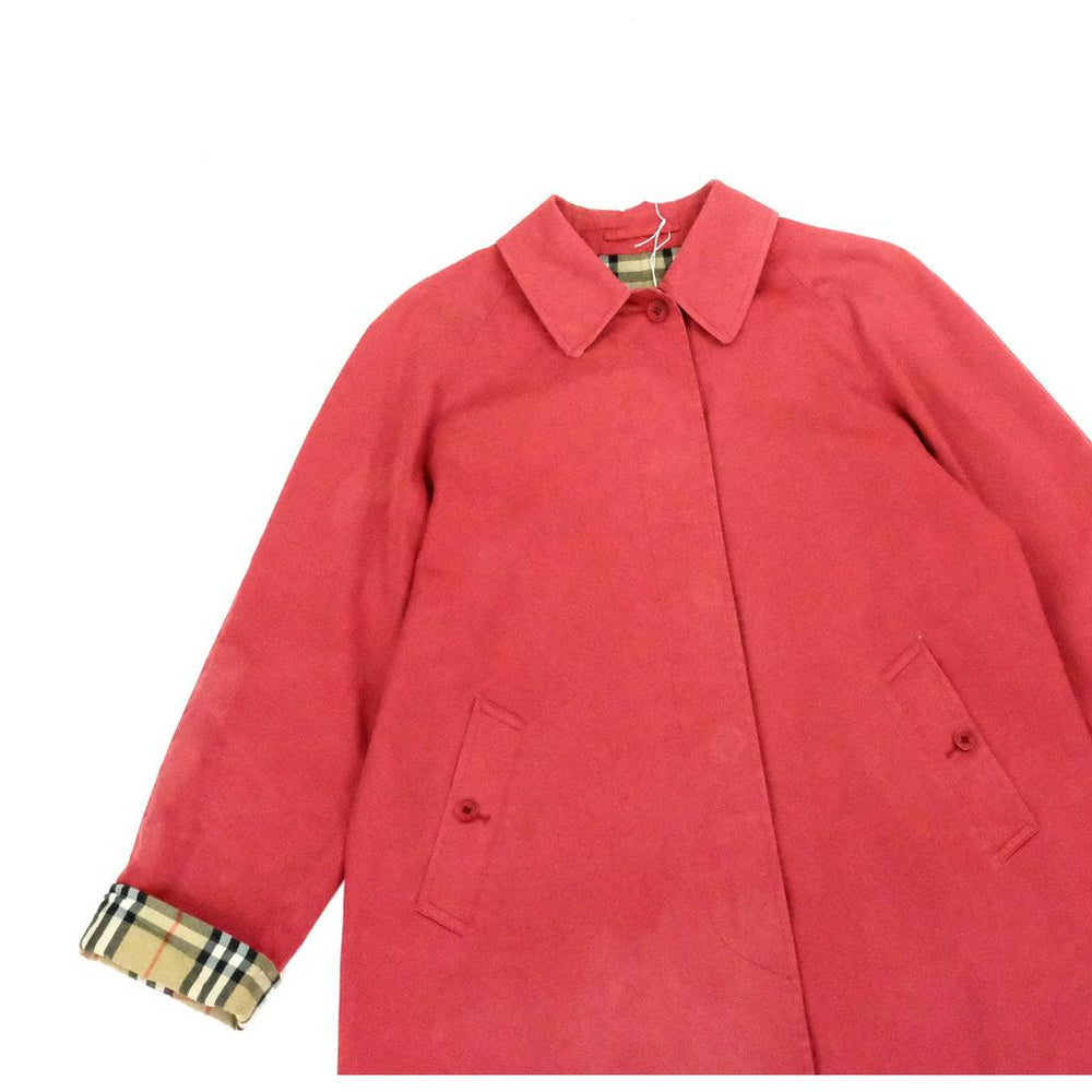Vintage Red Burberry Mac