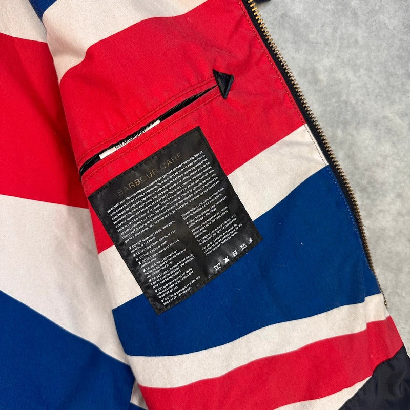 Barbour International wax cotton jacket
