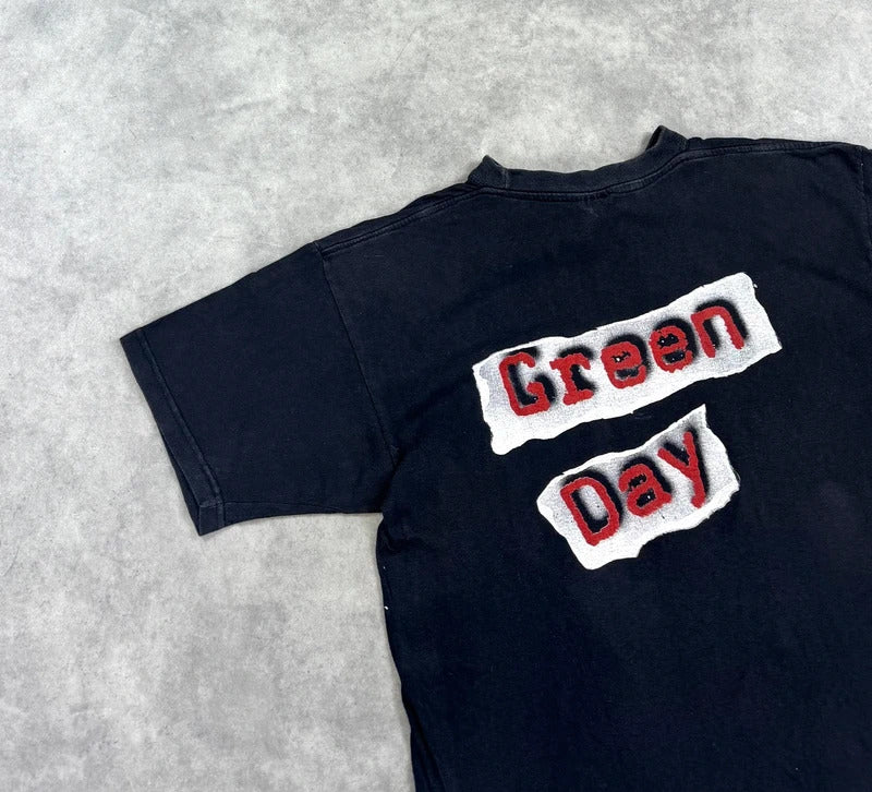 Vintage Green Day band t-shirt