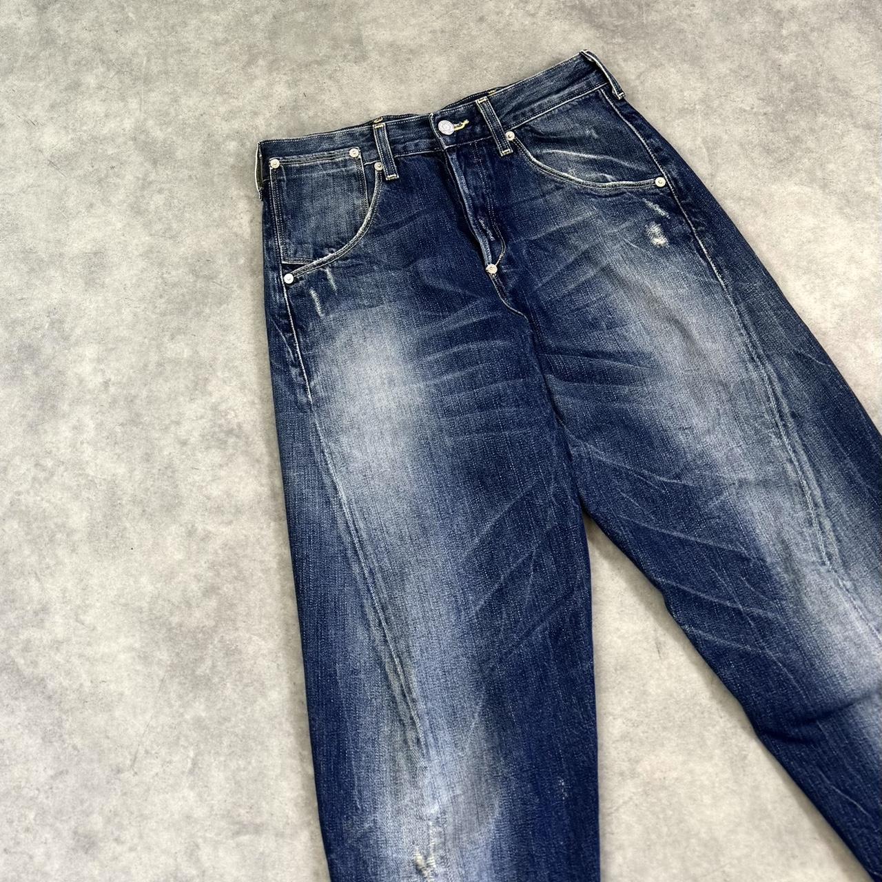Levis engineered twisted jeans