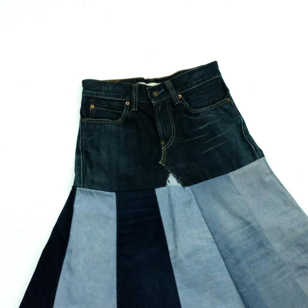 Rework Levis denim skirt