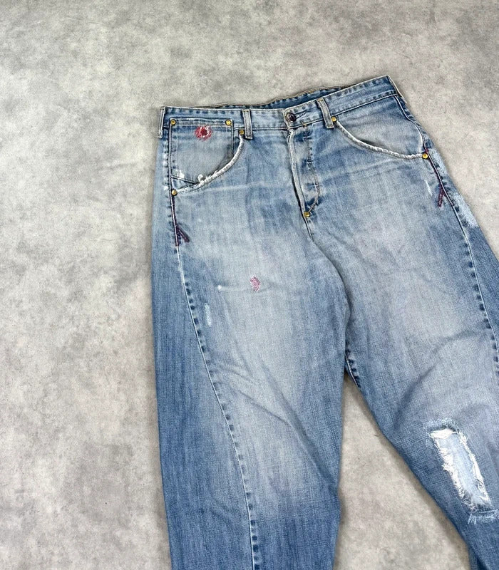 Vintage Levi’s denim twist jeans
