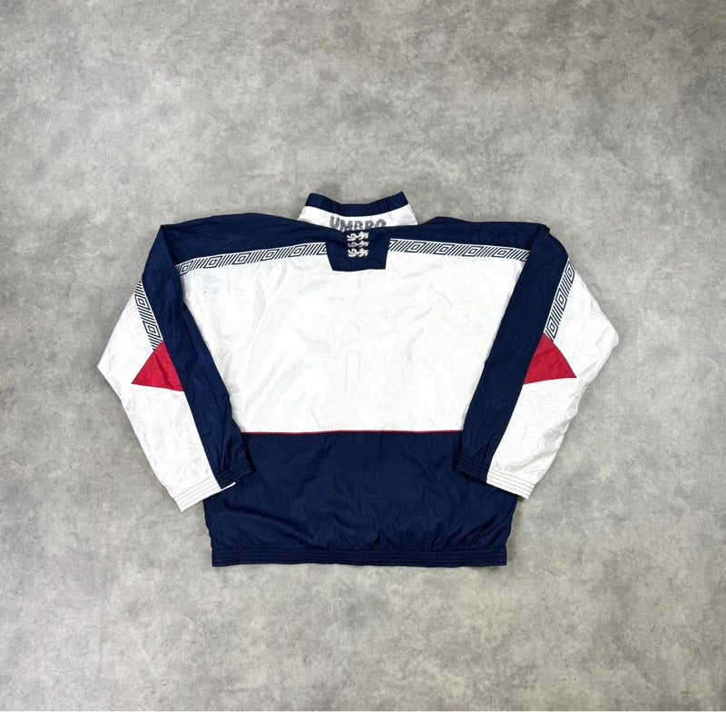 Vintage 90s Umbro England training jacket