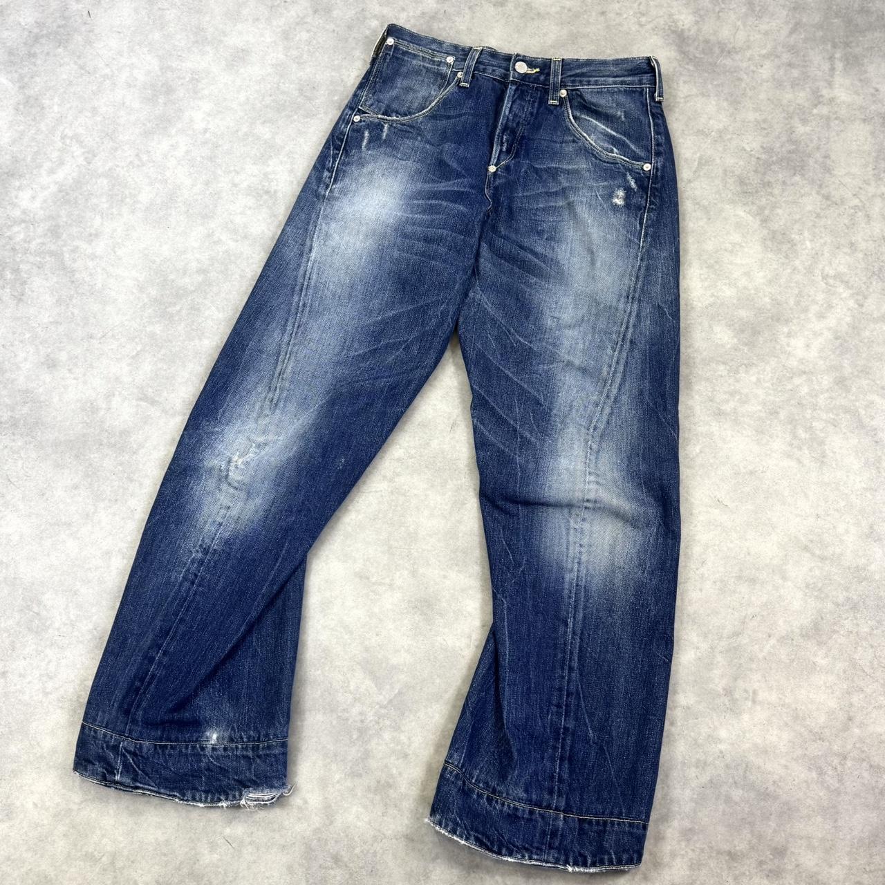 Levis engineered twisted jeans