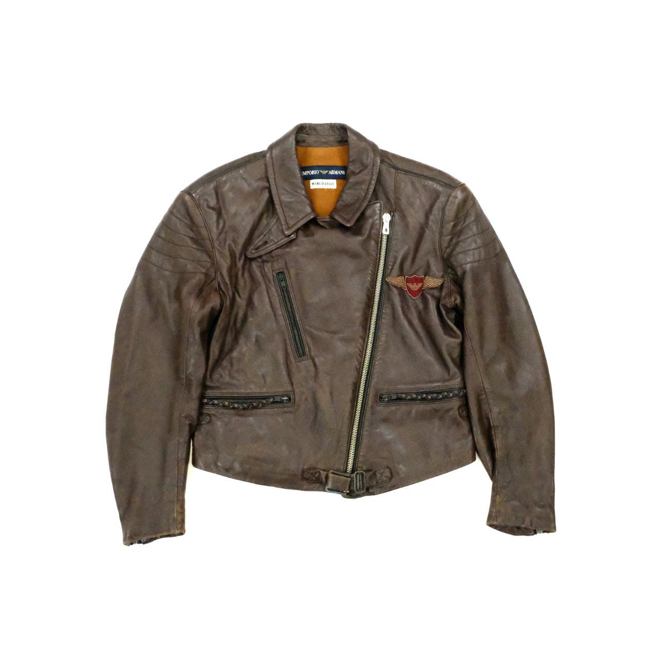 Armani leather jacket